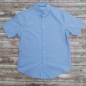 Croft & Barrow Casual Mens Button Down Short Sleeve Shirt Size Medium M NWOT
